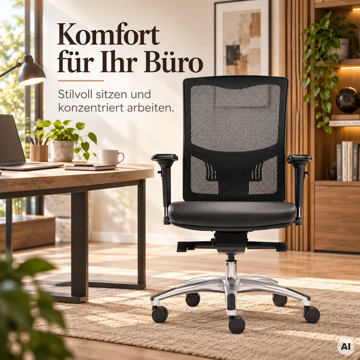 Liberty M - Ergonomischer Netz-Bürostuhl